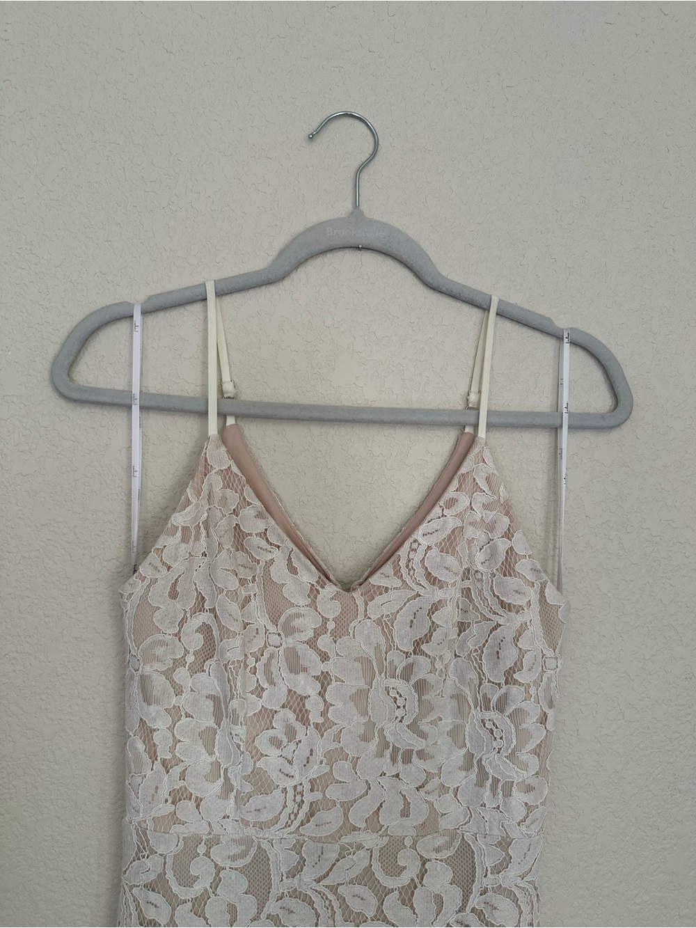 Lulus Flynn White Lace Maxi Dress Bridal Wedding Formal Size Small EUC - Picture 7 of 12